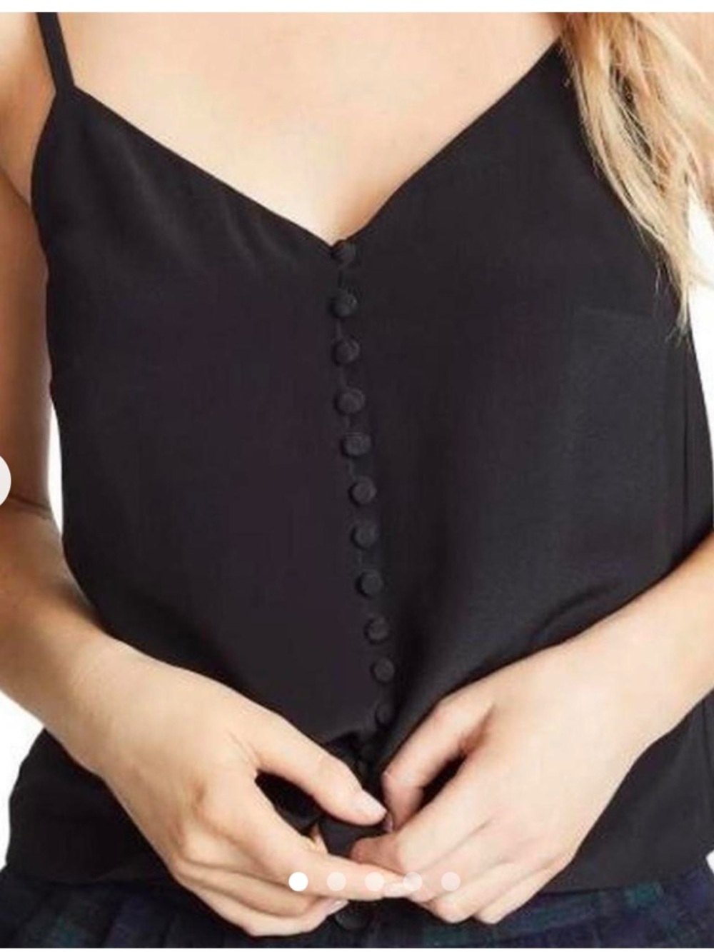 Madewell silk tank